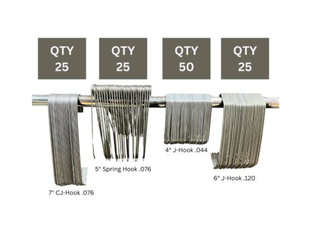 125 Piece Powder Coating Hook Kit - Image 2