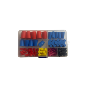 120 Pieces Silicone Plug Kit